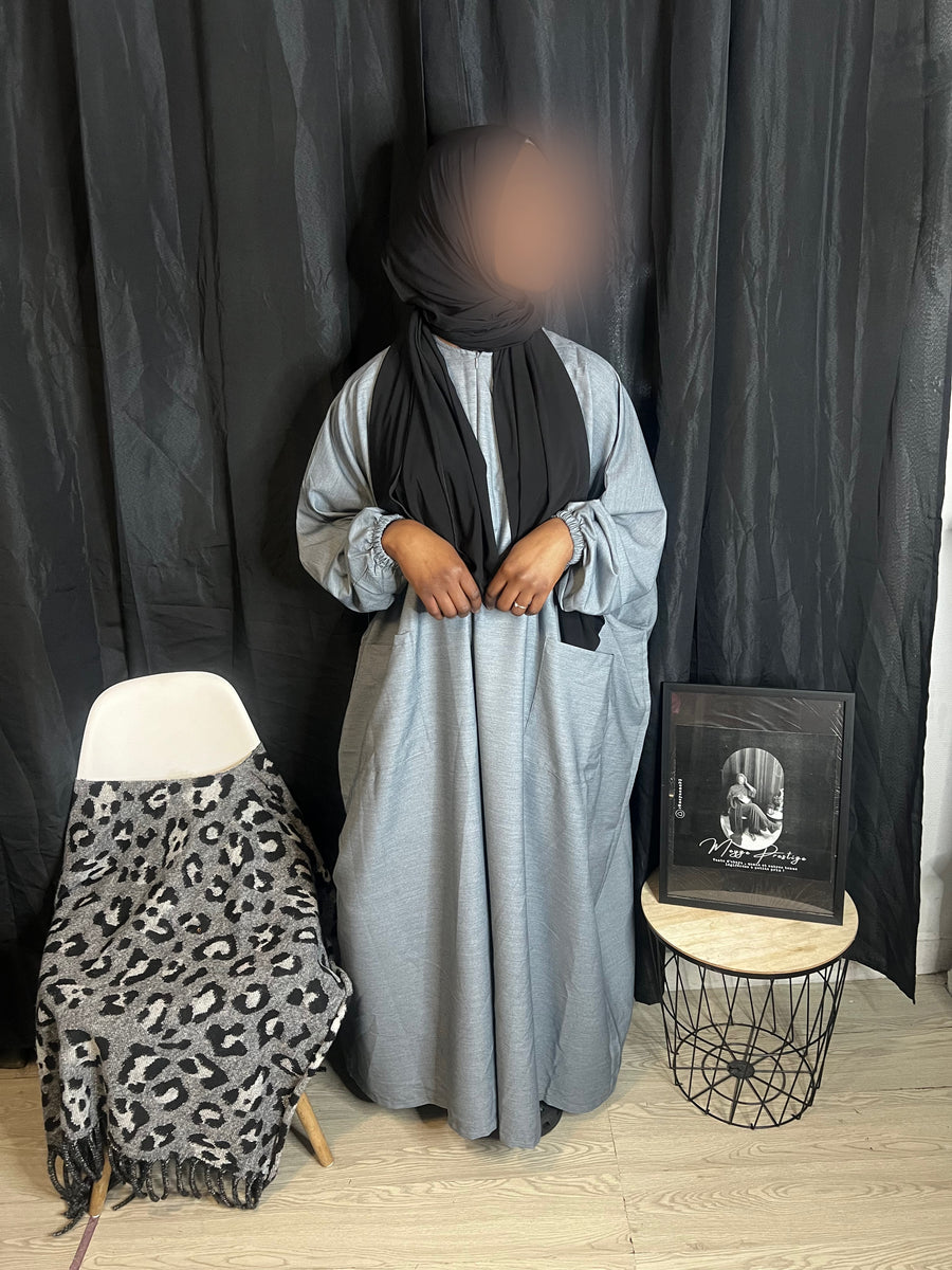 Abaya à poches