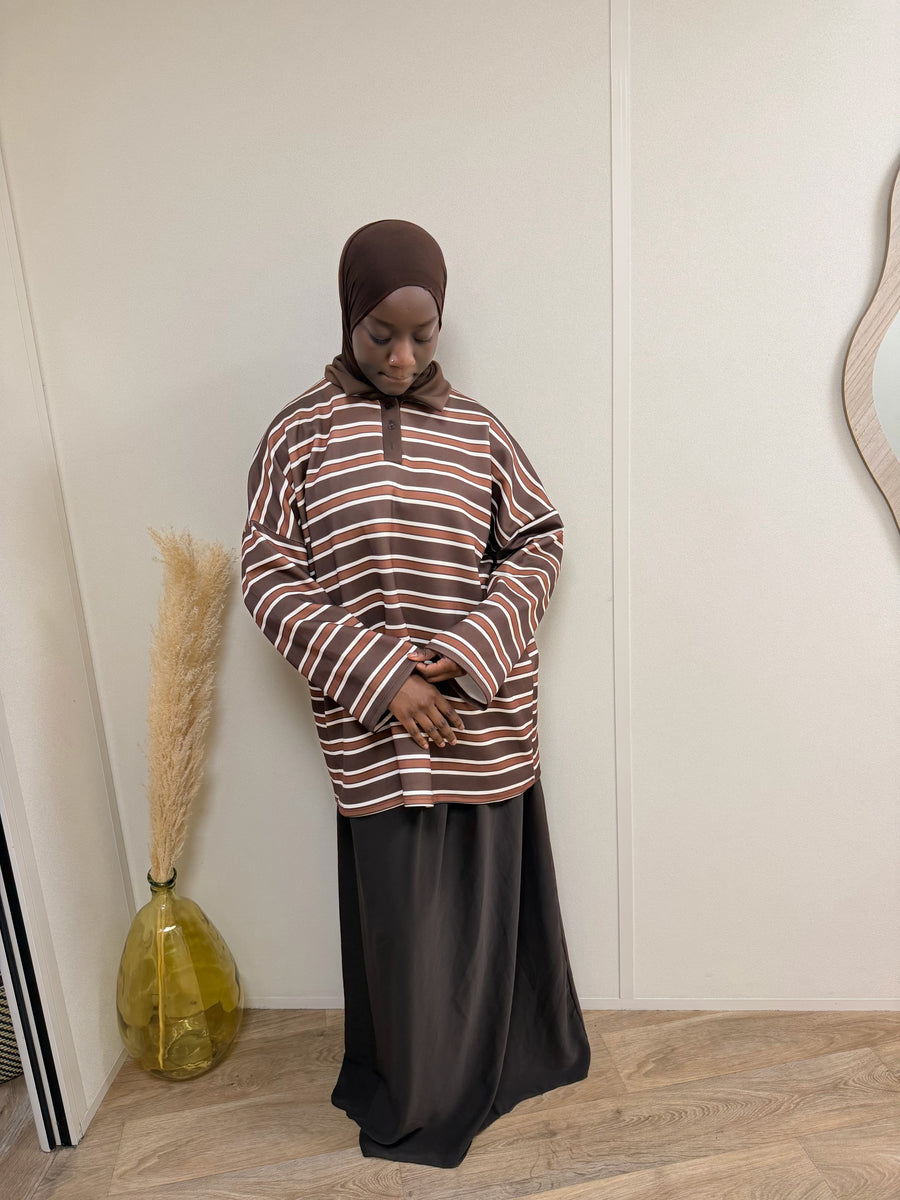 POLO A RAYURES COLORÉS