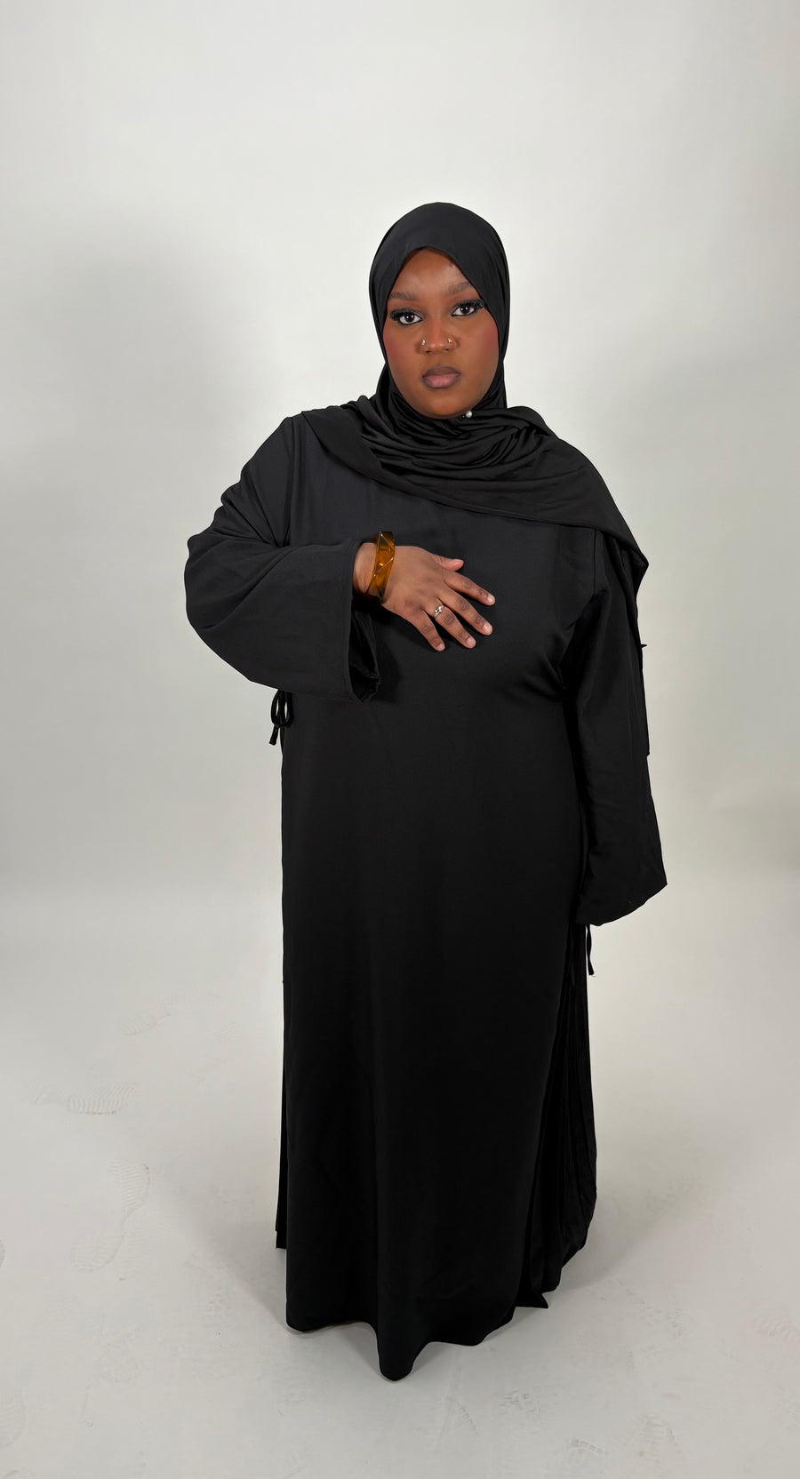 Abaya plissé