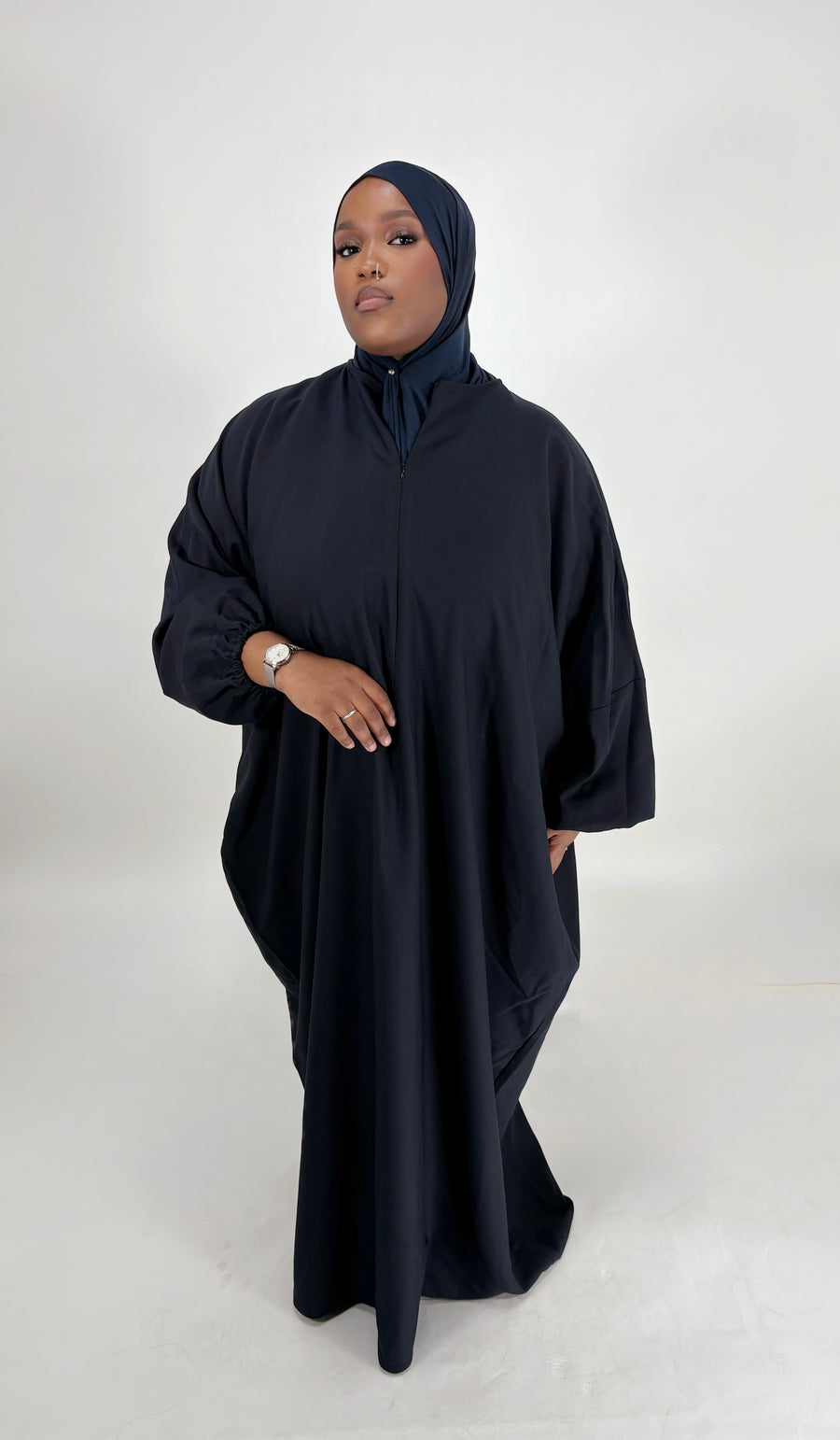 ABAYA MANCHES BOUFFANTES