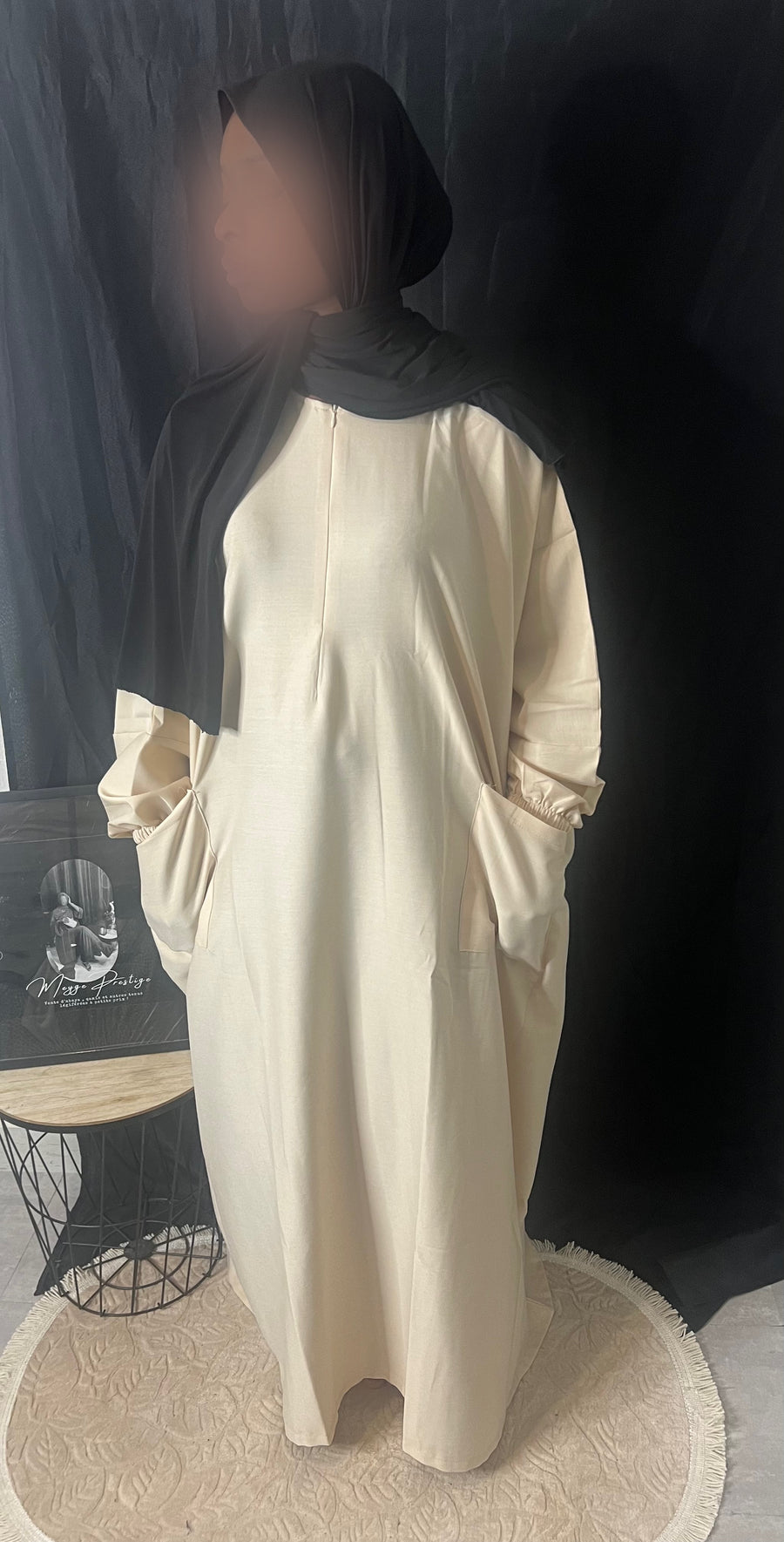 Abaya à poches