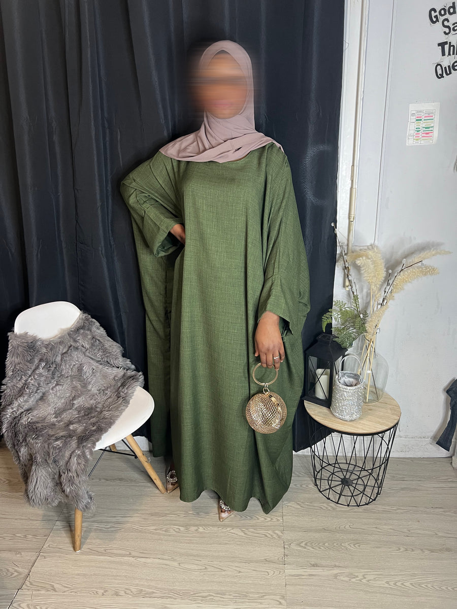 Abaya saoudienne lin