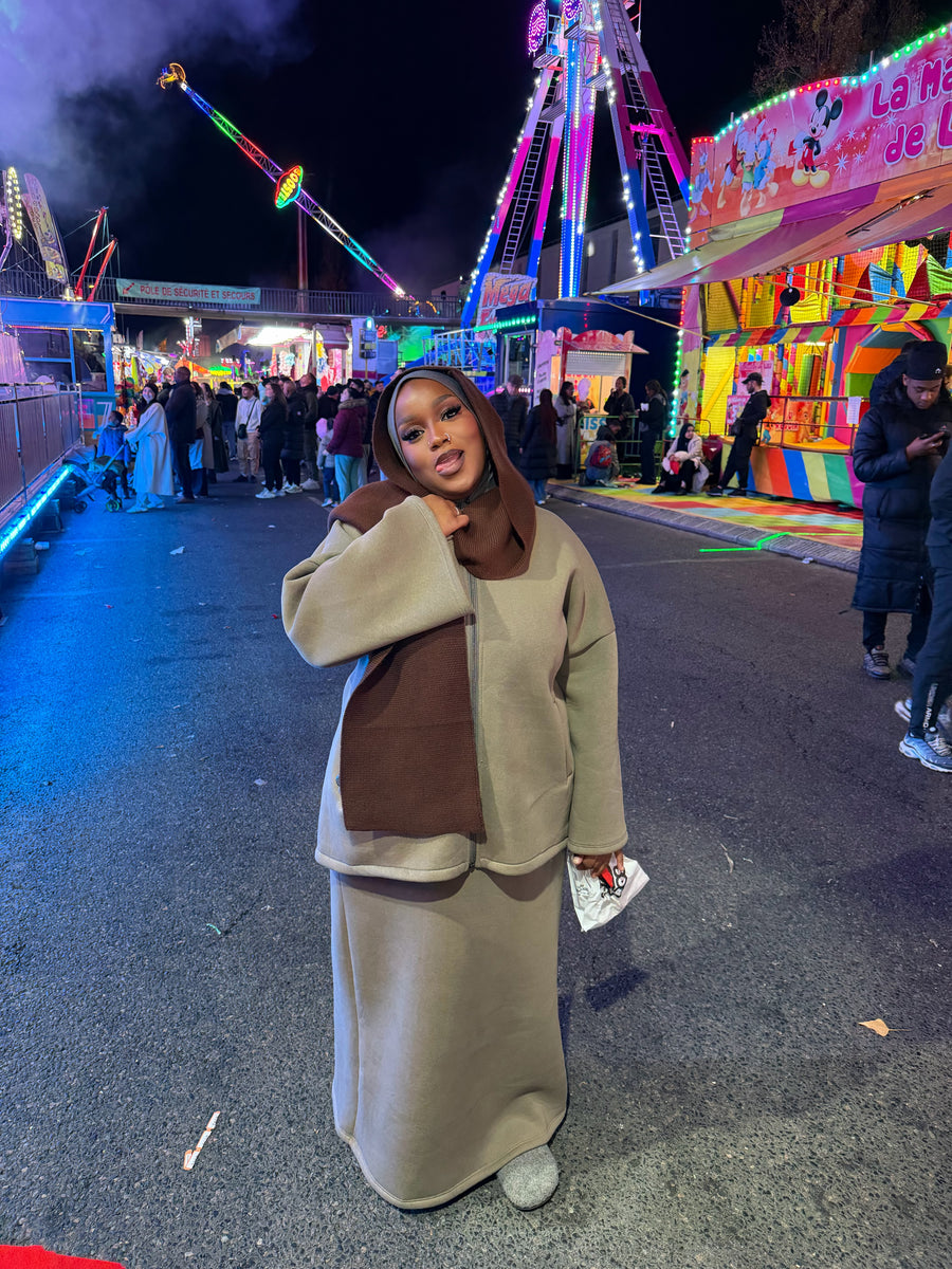 ENSEMBLE JUPE OVERSIZE