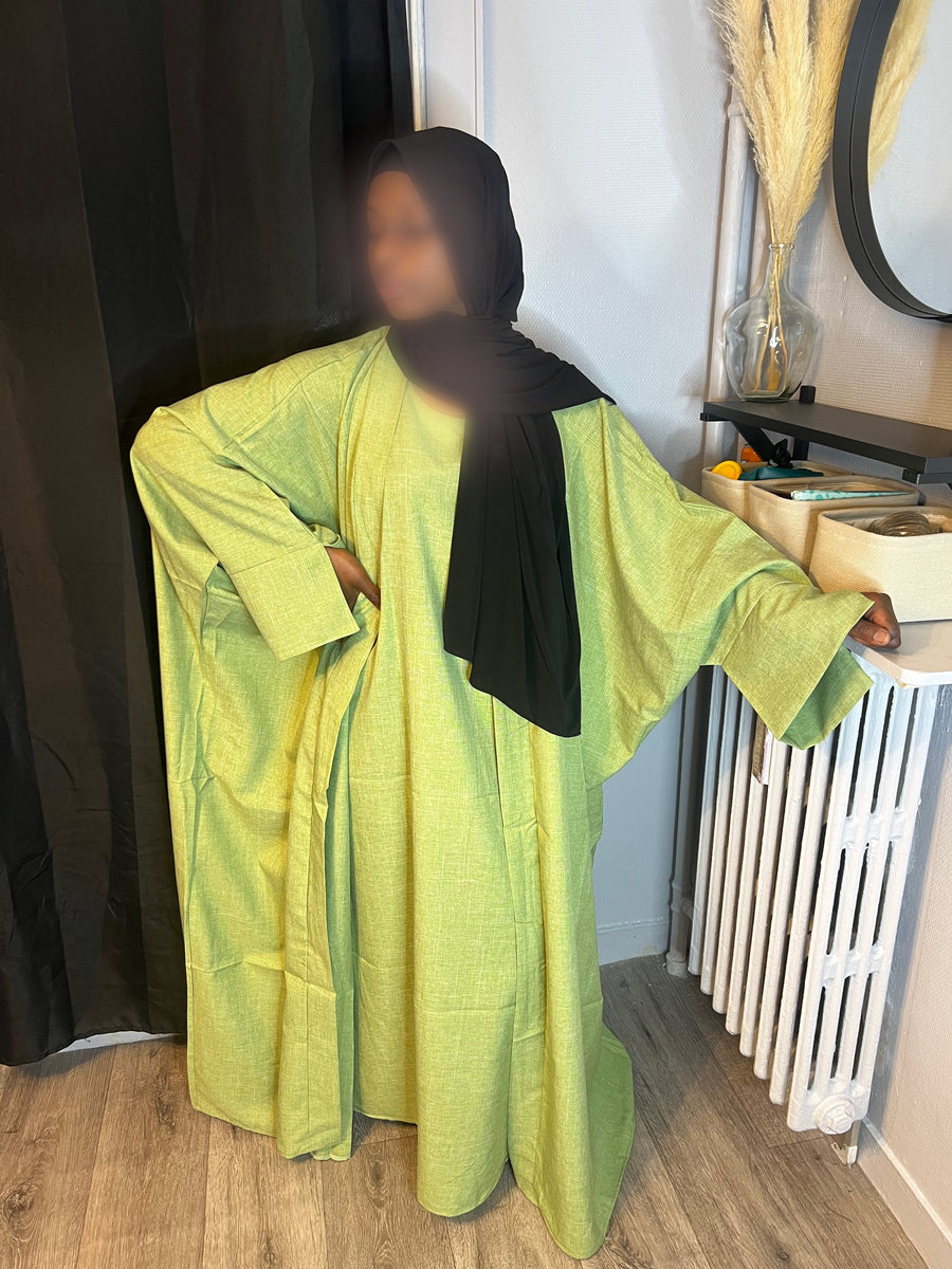 Ensemble Abaya Kimono